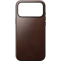 Nomad Coque Modern Horween Leather pour Apple iPhone 17 Pro Max - Rustic Brown