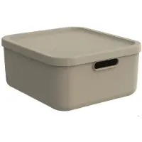 Rotho Babydesign Spielzeugbox KAYO M Cappuccino