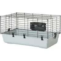 Savic Cage pour petits animaux « Ambiente 80 » : lot de 4, 2 couleurs assorties ; 80 x 50 x 43 cm