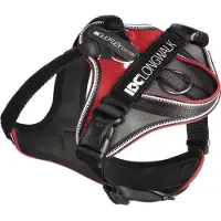 JULIUS K-9 Idc Longwalk Dog Harness Noir 2XL-3