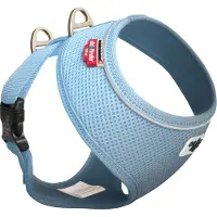 Curli Basic Collare Air-Mesh Azzurro Cielo S