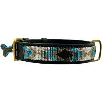 Kampuni Collier pour chien Brecelets turkis medium, 53x3,2 cm (Chien)