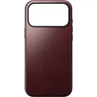 Nomad Modern Leather Iphone 17 Pro Max Phone Case Rouge