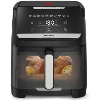 Moulinex Friteuse sans huile Air Fryer Easy Fry XXL EZ8468F0 1800 W Noir