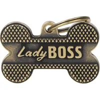 My Family Médaille Pour Animaux Bronx Lady Boss Big Bone