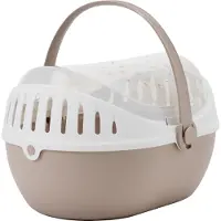 Savic Boîte de transport pour rongeurs Elmo champagne-pink, taille : L