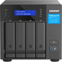 Qnap TVS-H474 NAS Tower Ethernet/LAN Noir G7400
