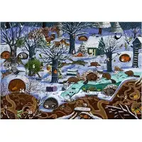 Ars Edition Calendrier de l'avent - L'hiver dans la forêt | Calendrier mural