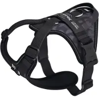 Julius-K9 K9 Longwalk light sele w/handle+trackerpocket,Night Camo,XS (XS, Chien, Promenade)