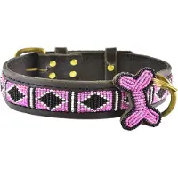 Kampuni Collier pour chien Rafiki rose x-large, 71x3,8 cm (Chien)