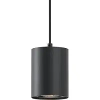 QAZQA Suspension noire moderne pour système de rail monophasé GU10 70mm - Iconic Holt