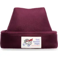 Black Diamond Pointed Fleece Beanie Rouge