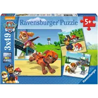 Ravensburger 9239 Paw Patrol Team auf 4 Pfoten Puzzle 3x 49 Teile