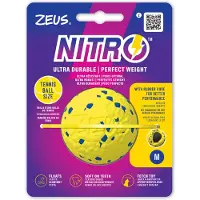 Zeus Nitro - Weighted Ball - Yellow and Blue - Medium, Ø6.3cm
