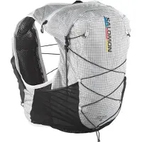 Salomon - Sac de trail/running étanche - Adv Skin Cross Season Race Flag White/Black - Taille M - Blanc