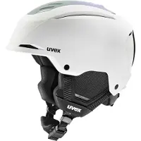 Uvex Resolution, casque de ski, blanc/violet