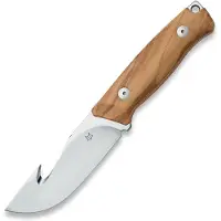 FOX Knives Rifle Ejector FX-663 OL, Olive Wood couteau à lame fixe, Raven Knives design