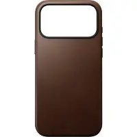 Nomad Coque Modern Leather avec MagSafe pour Apple iPhone 17 Pro Max - Marron
