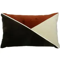 Pomax Coussins ASYM - Rouge - 30x50 cm