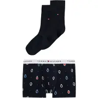 Tommy Hilfiger Sous-vêtements bleu clair / bleu foncé / rouge / blanc