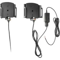 Brodit Support universel pour PDA Molex avec USB type C (L : 75-89 mm P : 12-16 mm), Support pour smartphone, Noir