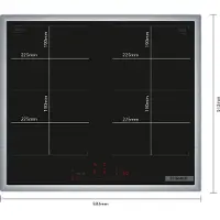 Bosch MDA EB Plaque de cuisson autarcique Induct. PXX645HC1E