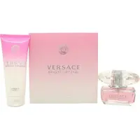 Versace Bright Crystal Eau De Toilette Spray 50ml Set 2 Item