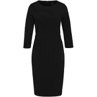 MADELEINE Robe fourreau noir