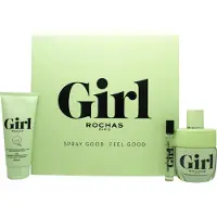 Rochas Girl EDT 100 ml + EDT 7.5 ml + Lait de Corps 100 ml