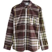 Next Chemise jaune / rouge rouille / blanc naturel