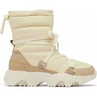 Sorel - Bottes confortables et imperméables - Kinetic Impact Nxt Mid Boot WP W Honey White Dusty Tan pour Femme en Cuir - Taille 38,5 - Beige