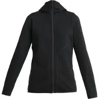 Icebreaker Merino 560 Realfleece Elemental Ii Full Zip Sweatshirt Noir S Femme