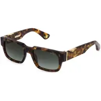 Police Origins Maxi 1 54 Mm Sunglasses Marron Green Gradient Green/CAT3 Homme