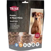Trixie Premio 4 Meat Minis Poulet Canard B?Uf Agneau - 4x100g