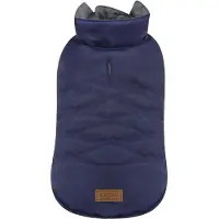 Croci manteau pour chien éco-glam, bleu recyclé