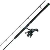 MADCAT Silure Vertical Spinning Combo Argenté 1.80 m / 100-250 g