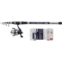 Shakespeare Salt Herring Hustler Spinning Combo Argenté 3.05 m / 90 g