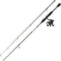 Mitchell Tanager Camo Ii Spinning Combo Noir 2.72 m / 15-40 g