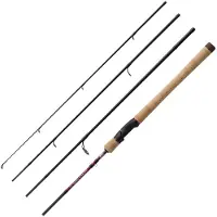 Abu Garcia Diplomat V2 Travel Spinning Rod Noir 2.13 m / 5-21 g