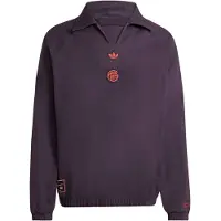 Adidas Sweat de sport 'FC Bayern München Terrace Icons' violet foncé / rouge vif
