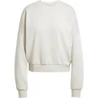 Adidas Essentials Small Logo Feelcozy Sweatshirt Beige S Femme