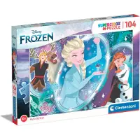 Clementoni puzzle 104 SuperKolor La Reine des Neiges2 25737