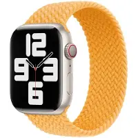 Apple Bracelet Solo tressé pour Watch | 38/40/41/42 mm - Taille 6 - Maize