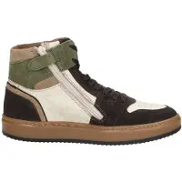 Sub55 Veterschoenen Hoog Veterschoenen Hoog - Donkerbruin - Maat 34