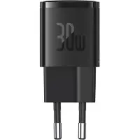 Baseus Chargeur Cube Pro, charge rapide 30 W, 1 port USB Type-C 5 V/3 A, noir « CCXF000301 » - 6932172628666