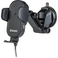 Verbatim Fast Qi Fwc-01 Wireless Car Charger 15w Noir