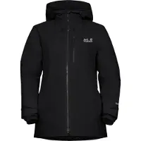 Jack Wolfskin Flowline 3in1, veste de ski, femme, noir