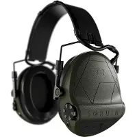 Sordin Cache-oreilles Supreme T2 Headband Leather, green