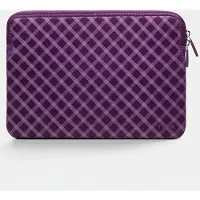 Trunk Housse pour MacBook Pro & Air 13", tartan moyen pourpre (13", Apple), Sac pour notebook, Violet