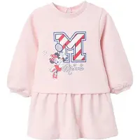 Zippy 3107553901 Long Sleeve Dress Rose 12-18 Months Fille